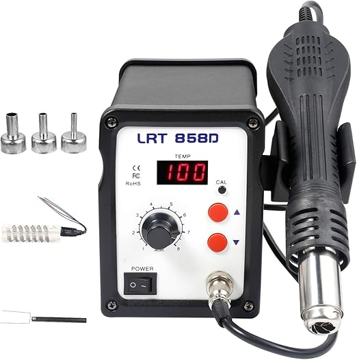 LRT 858D hot air rework station